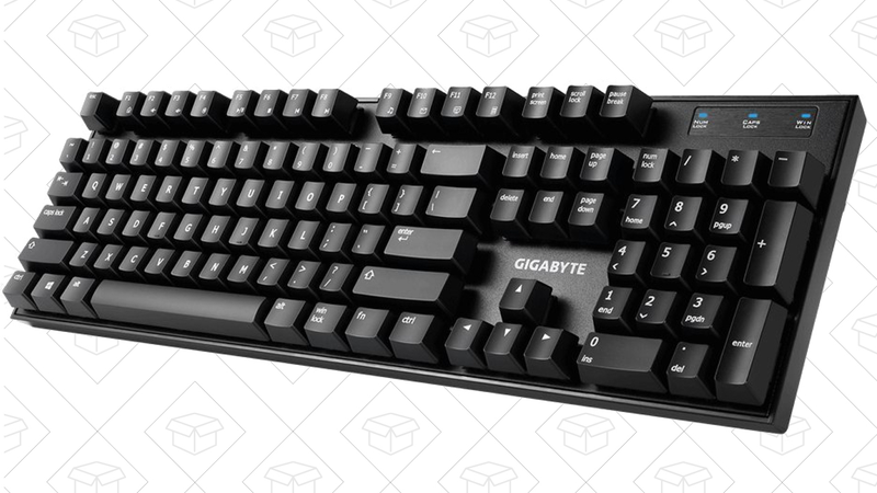Gigabyte Cherry MX Red Mechanical Keyboard, $60 after $20 rebate